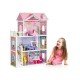 Casuta de papusi din lemn cu mobilier XXL Ecotoys