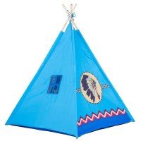 Cort de indieni Ecotoys - Albastru