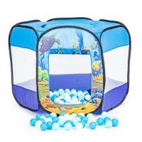Cort de joaca cu 100 de bile - Ocean