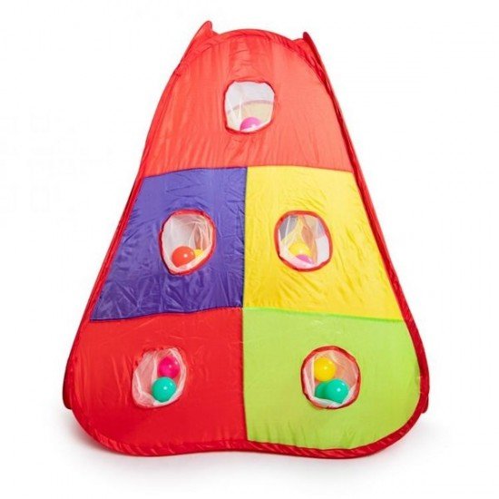 Cort de joaca cu piscina si 100 de bile