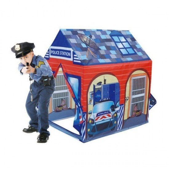 Cort de joaca Ecotoys Police Station