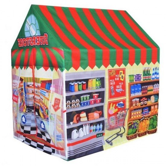 Cort de joaca Ecotoys Supermarket 8167