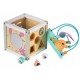 Cub educational din lemn Ecotoys 1030 