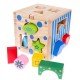 Cub educational din lemn Ecotoys 2047 