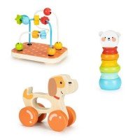 Set jucarii educative din lemn Ecotoys