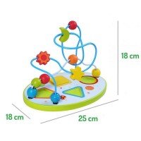 Labirint cu sortare de cuburi Ecotoys