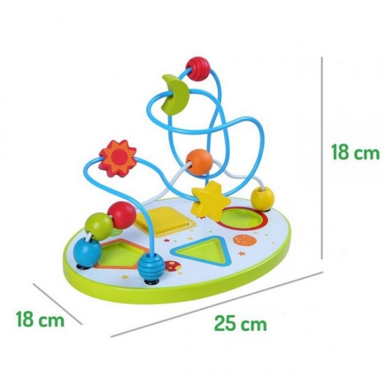 Labirint cu sortare de cuburi Ecotoys