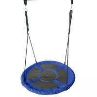 Leagan pentru copii Ecotoys SW100 cuib de barza - Albastru