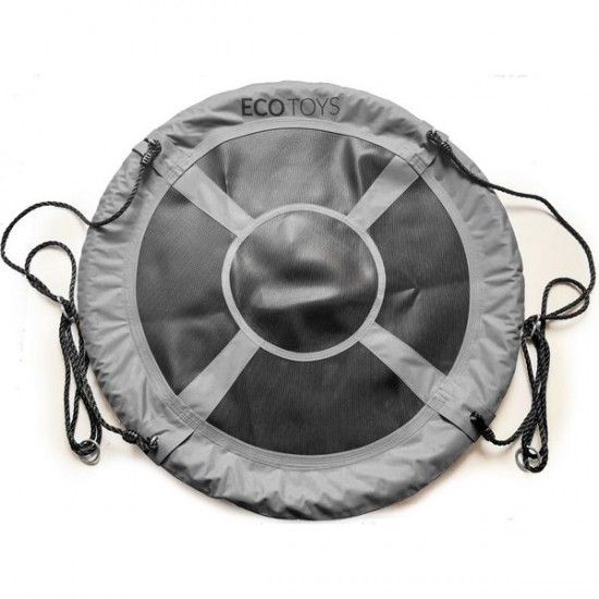 Leagan pentru copii Ecotoys SW100 cuib de barza - Gri