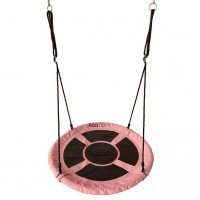 Leagan pentru copii Ecotoys SW100 cuib de barza - Roz 