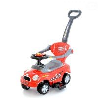 Masinuta de impins EURObaby 321 Mini Cooper - Rosu