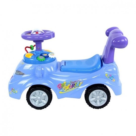 Masinuta de impins Sun Baby 014 cu panou rotativ – Violet