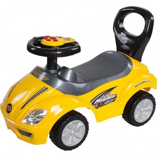 Masinuta de impins Sun Baby Mega Car - Yellow