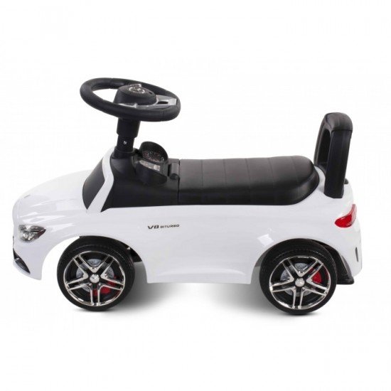 Masinuta de impins Sun Baby Mercedes AMG C63 Coupe - Alb