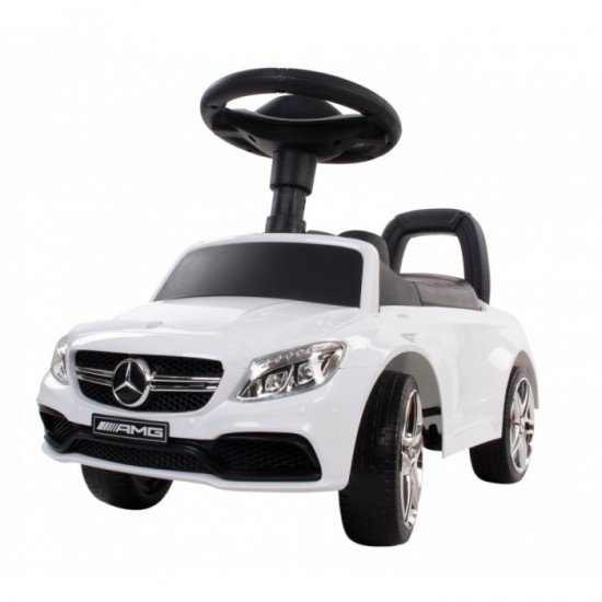 Masinuta de impins Sun Baby Mercedes AMG C63 Coupe - Alb