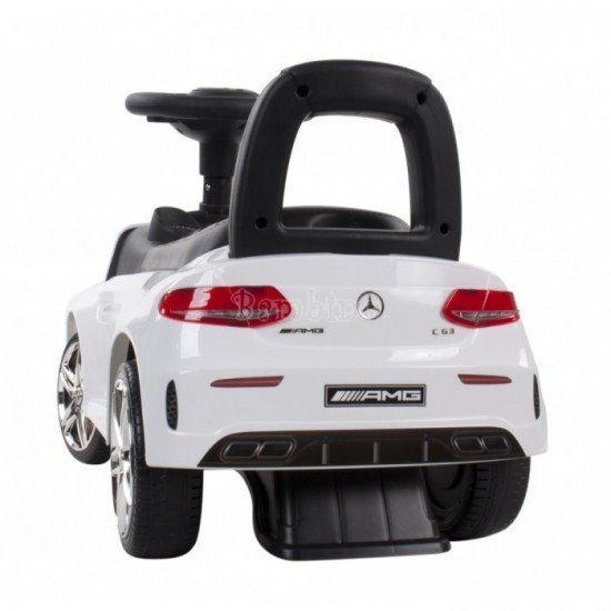Masinuta de impins Sun Baby Mercedes AMG C63 Coupe - Alb