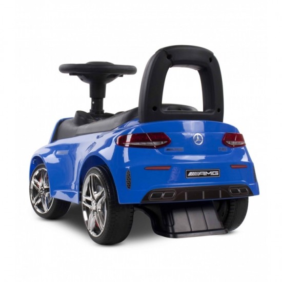 Masinuta de impins Sun Baby Mercedes AMG C63 Coupe - Albastru