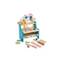 Masuta cu unelte din lemn Ecotoys