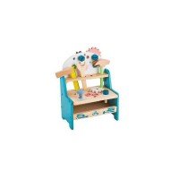 Masuta cu unelte din lemn Ecotoys