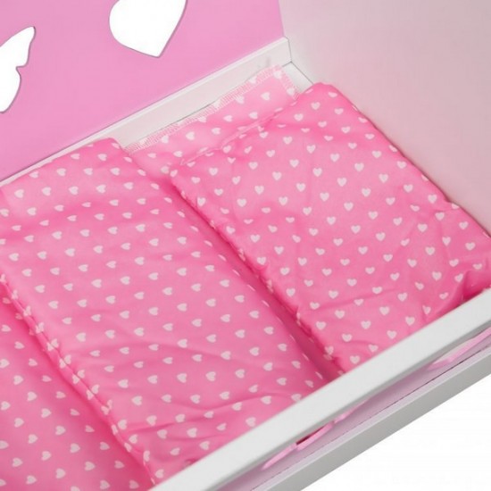 Patut balansoar din lemn pentru papusi TB051 Ecotoys