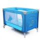 Patut pliabil cu 2 nivele Coto Baby Samba Plus Blue