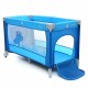 Patut pliabil cu 2 nivele Coto Baby Samba Plus Blue