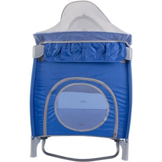 Patut pliabil cu 2 nivele si accesorii Sun Baby - Sweet Dreams