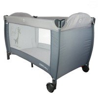 Patut pliabil EURObaby Girafa - Gri