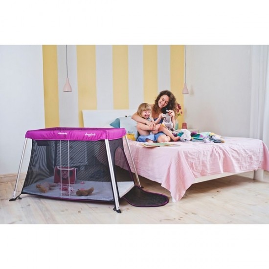 Patut pliabil si tarc Sun Baby Baby Plum