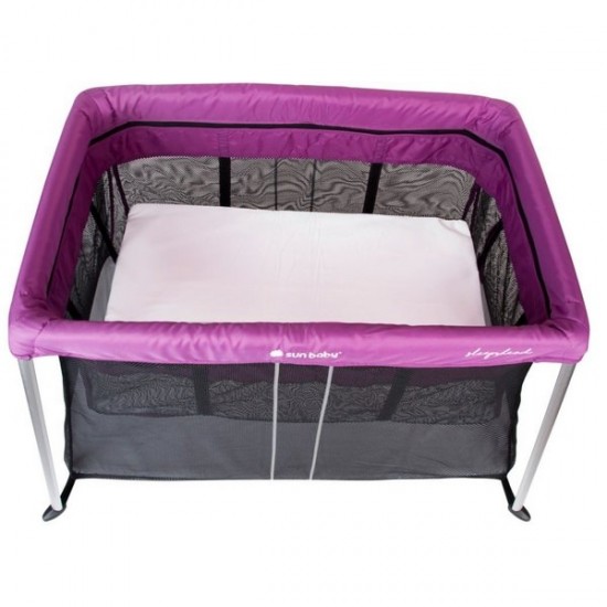 Patut pliabil si tarc Sun Baby Baby Plum