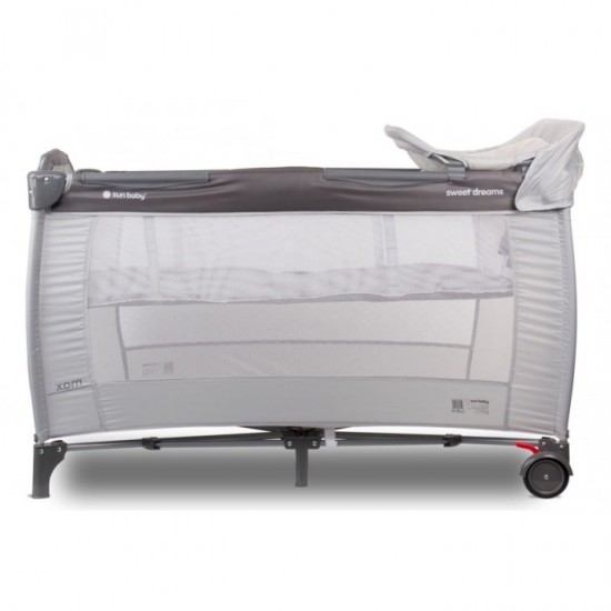 Patut pliabil Sun Baby 006 Grey - Gri