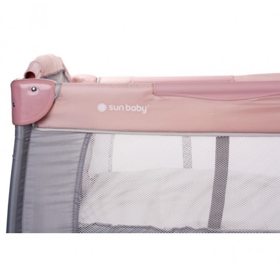 Patut pliabil Sun Baby 006 Pink – Roz 