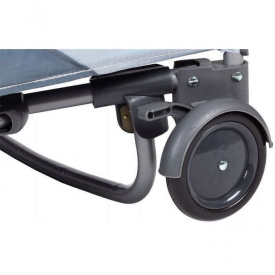 Patut pliant Ecotoys cu functie de leganare