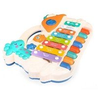 Pian cu tambal educational cu LED si sunet Ecotoys