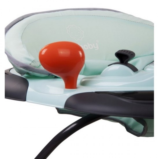 Premergator Sun Baby cu sunete si lumini 019 - Turquoise Grey