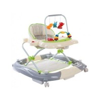 Premergator Sun Baby Pisicuta cu functie de balansoar - Green Grey 