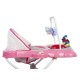 Premergator Sun Baby Pisicuta cu functie de balansoar - Pink Grey 