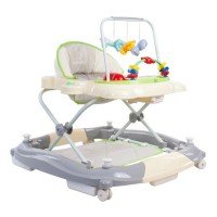 Premergator Sun Baby Pisicuta cu functie de balansoar - Green Grey 