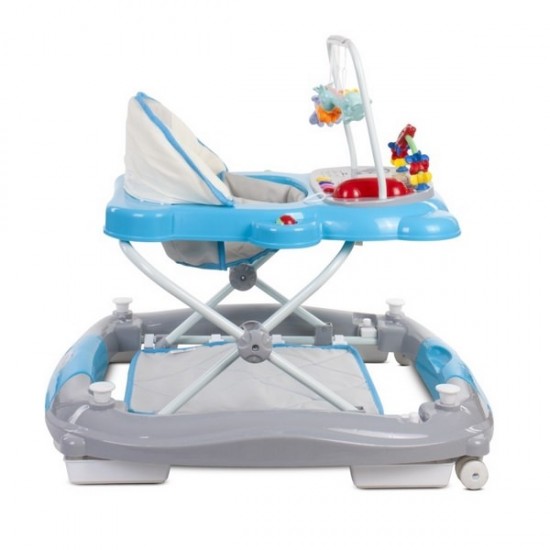 Premergator Sun Baby Pisicuta cu functie de balansoar - Blue Grey 