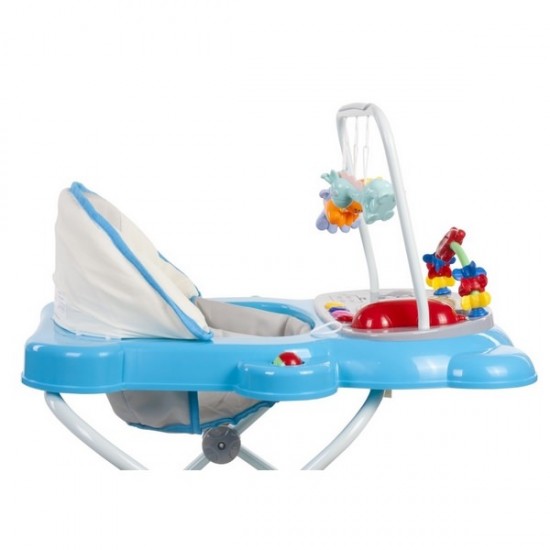 Premergator Sun Baby Pisicuta cu functie de balansoar - Blue Grey 