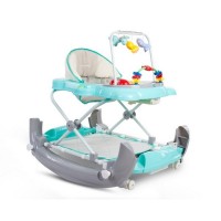 Premergator Sun Baby Pisicuta cu functie de balansoar - Turquoise Grey