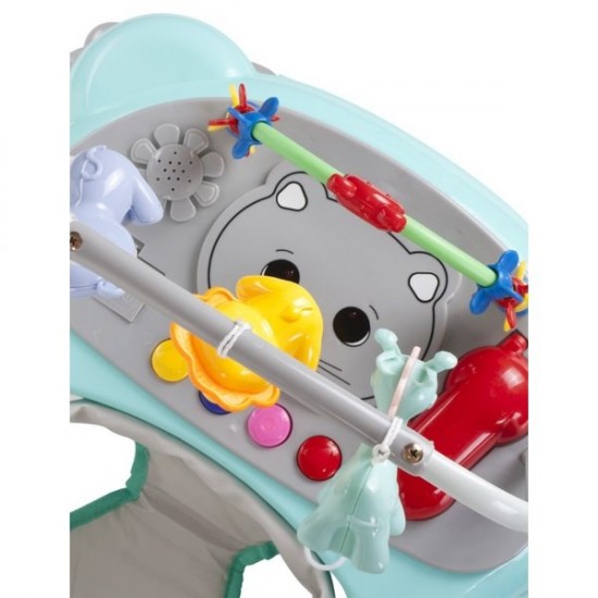 Premergator Sun Baby Pisicuta cu functie de balansoar - Turquoise Grey