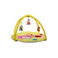 Salteluta de joaca Arti Pig and Rabbit Toys Yellow
