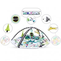 Salteluta de joaca Kidwell Eeden Negru-Alb