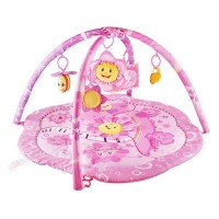 Salteluta de joaca Sun Baby Pink Flowers 