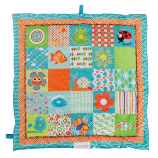 Salteluta de joaca Sun Baby Patchwork