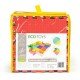 Covoras pentru joaca puzzle cu pereti Ecotoys
