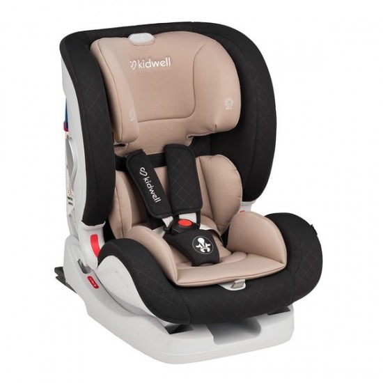 Scaun auto Kidwell Isofix Spot 0-36 Kg Black - Beige