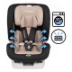 Scaun auto Kidwell Isofix Spot 0-36 Kg Black - Beige