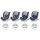 Scaun auto copii Kidwell Isofix Spot 0-36 Kg Blue